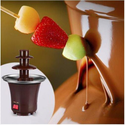Máquina Cascada Fondue Chocolate 3 Pisos