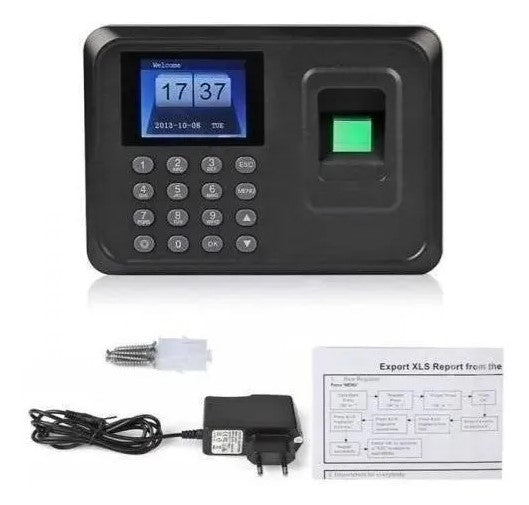 Reloj Control Asistencia Biométrico Huella Acceso/ Eshopviña