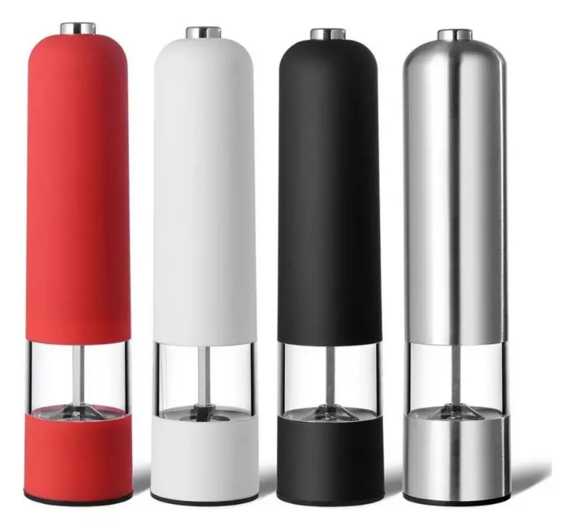 Moledor Eléctrico Pimienta Sal Café Acero Inox / Eshopviña