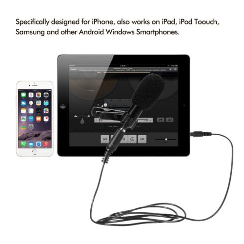 Micrófono Lavalier Solapa Clip Graba En Celular / Eshopviña