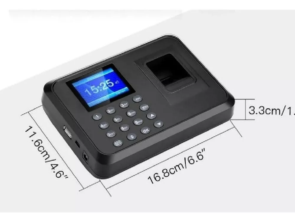 Reloj De Control De Horario Genérica G3pro Color Blanco