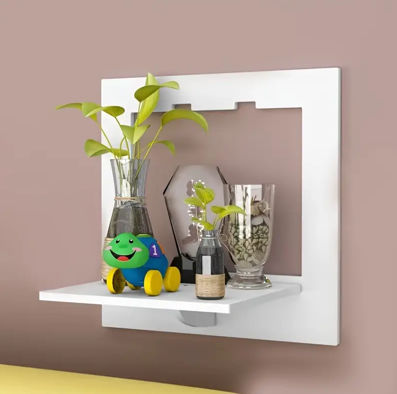 Repisas Decorativas Hexagonal Estante Flotante De Pared