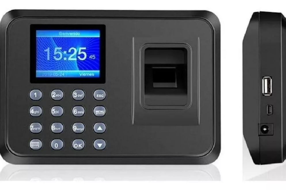 Reloj De Control De Horario Genérica G3pro Color Blanco