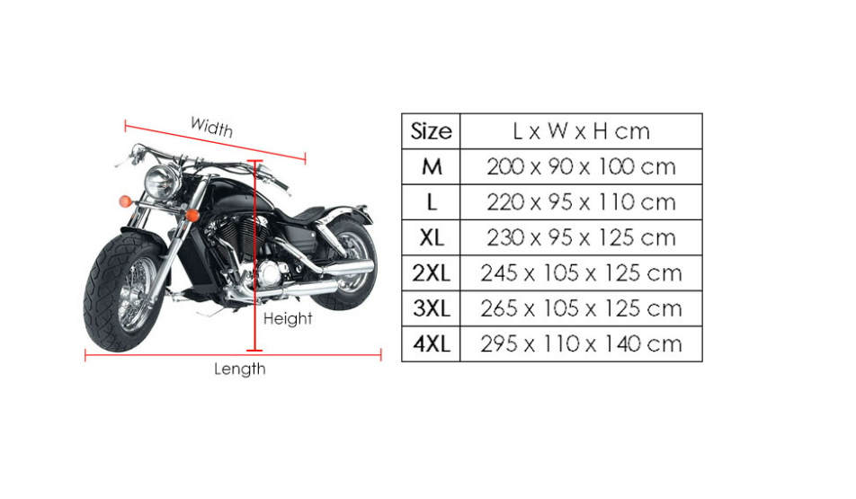 Carpa Cubre Moto Impermeable Funda Protector Impermeable Uv