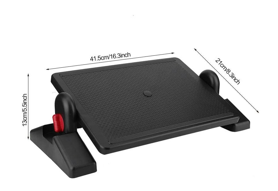 Reposapies Ergonomico Acolchado Regulable Foot Rest Casa