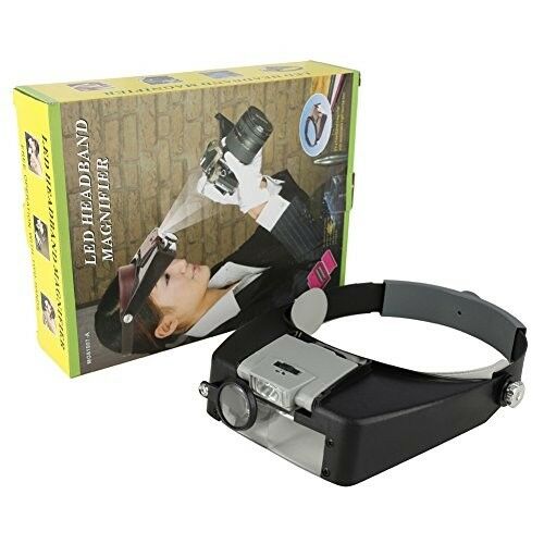 Cintillo Lupa Con Luz Led Profesional / Eshopviña
