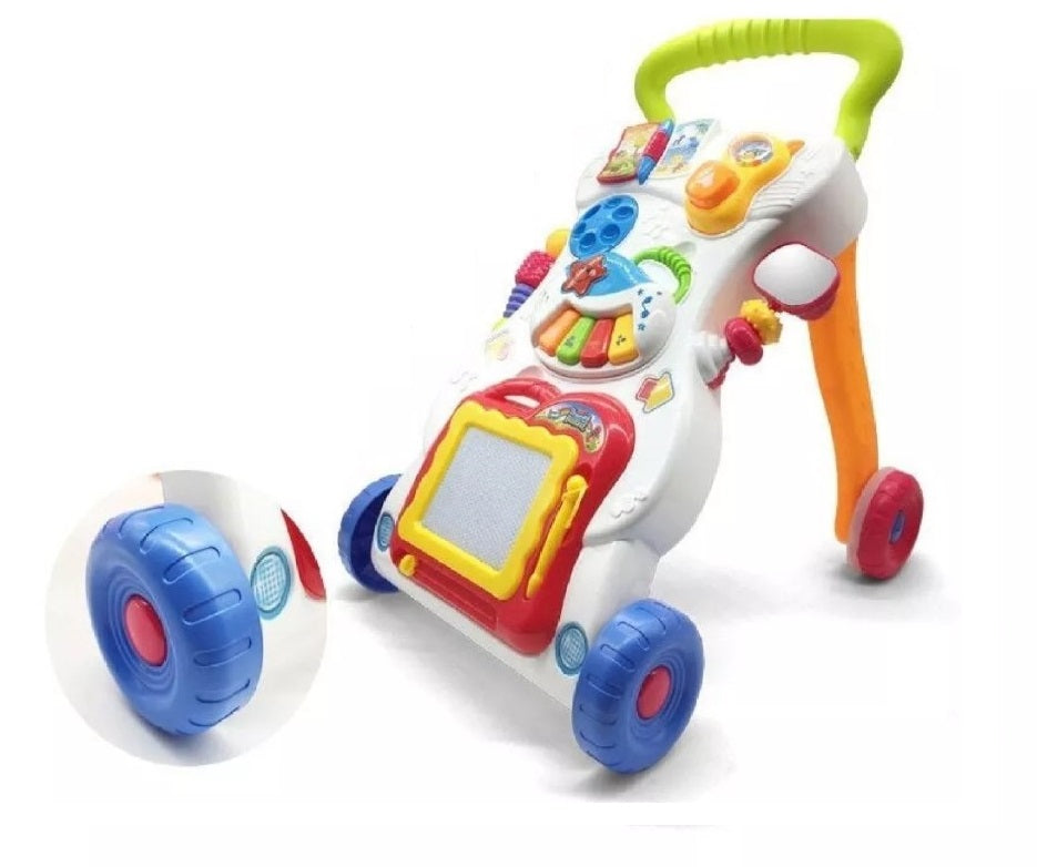 Caminadora Bebe Musical Correpasillos Andador Para Niños