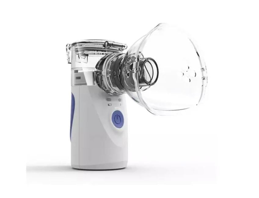 Nebulizador Portátil Mesh 2 Boquillas 2 Mascarillas