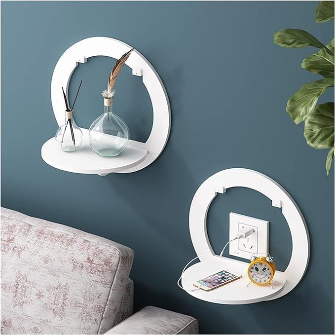 Repisas Decorativas Hexagonal Estante Flotante De Pared