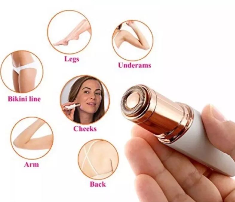 Depilación Facial Sin Irritación Recargable/ Eshopviña Color Blanco