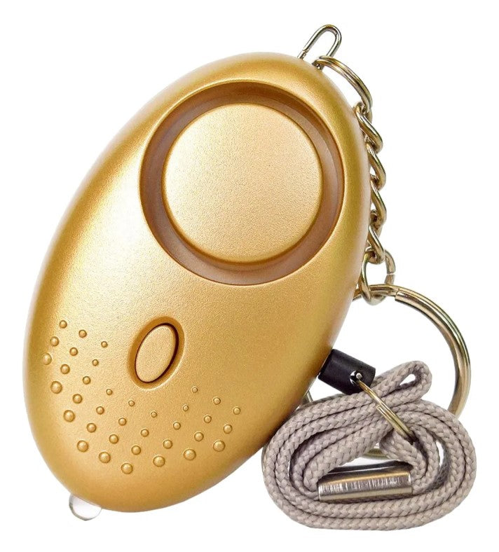 Llavero De Defensa Personal Alarma Panico Sirena Linterna