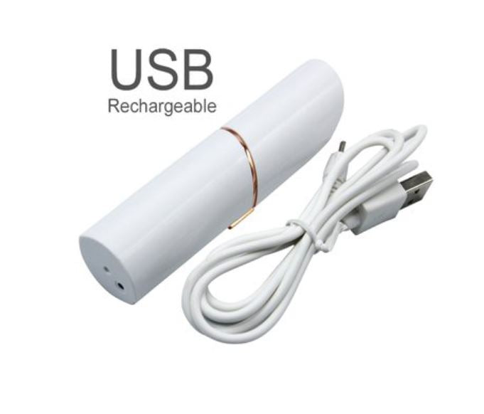 Depilación Facial Sin Irritación Recargable/ Eshopviña Color Blanco