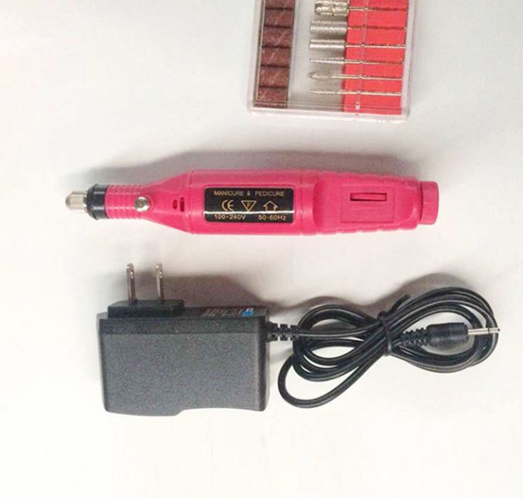 Kit Torno Máquina Profesional Manicure Pedicure / Eshopviña