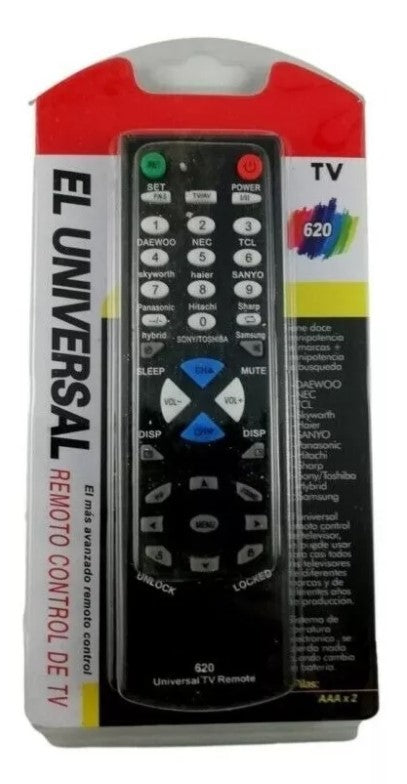 Control Remoto Universal Alternativo Tv Multicompatibilidad