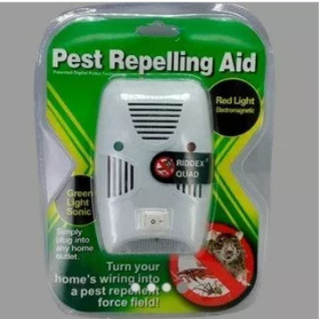 Repelente Ultra Sónico Para Insectos Y Roedores Casa Bodegas