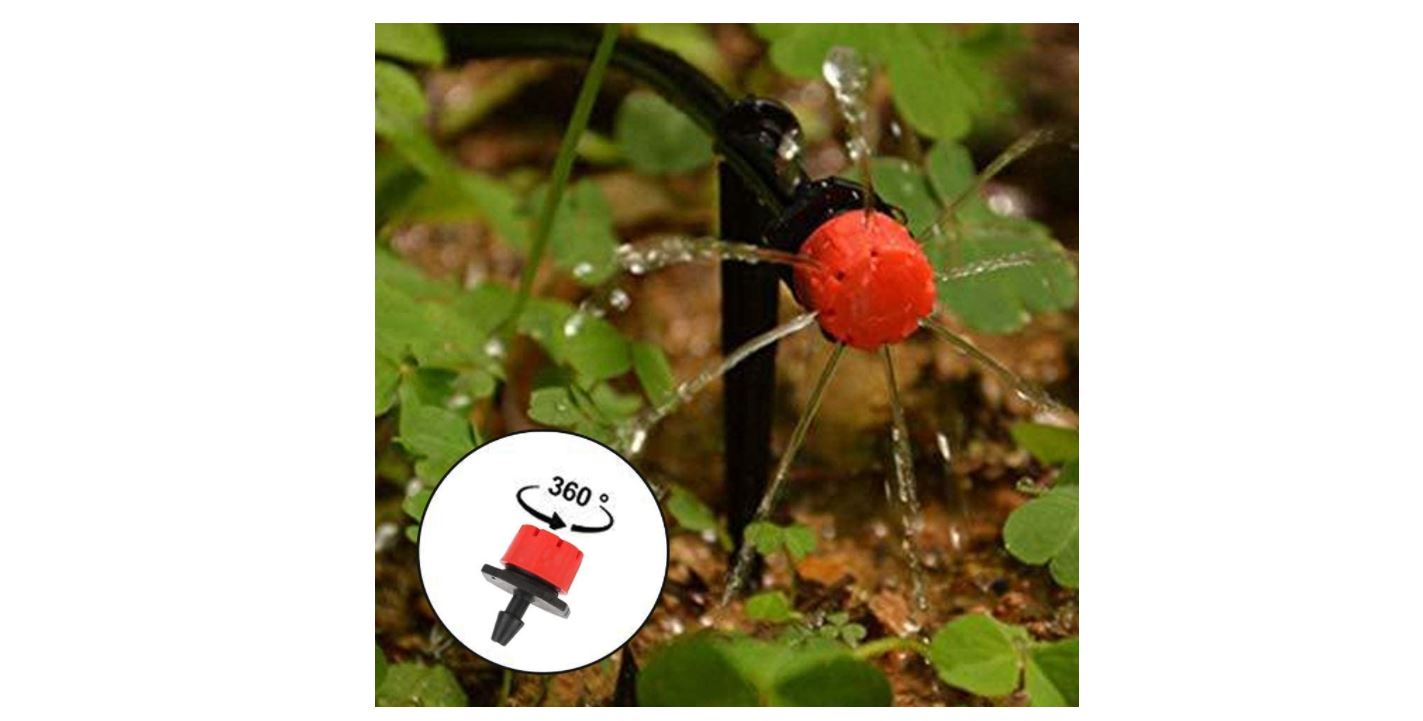 Manguera Con Sistema De Riego Pulverizado Para Jardín Patio