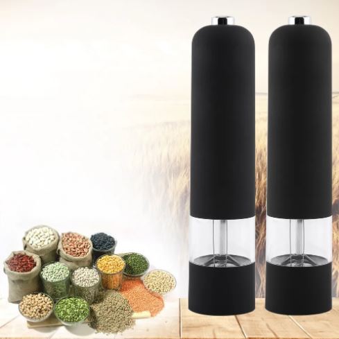 Moledor Eléctrico Pimienta Sal Café Acero Inox / Eshopviña