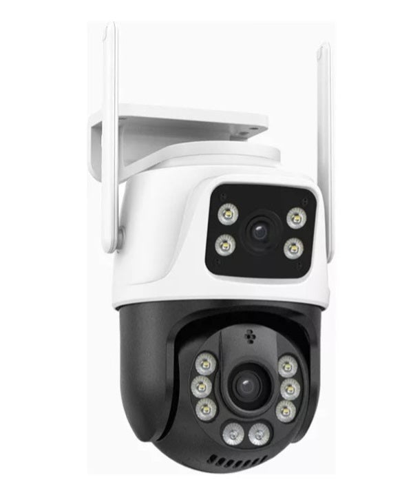 Camara Ptz Ip Wifi Doble Lente Exterior 6mp 4x Zoom Epa