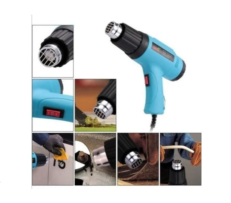 Pistola De Calor Aire Caliente 2000w Eléctrica Envío Gratis