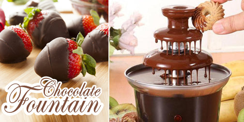 Máquina Cascada Fondue Chocolate 3 Pisos