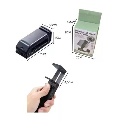 Soporte Celular Avión Viajes Maleta Rotación 360°