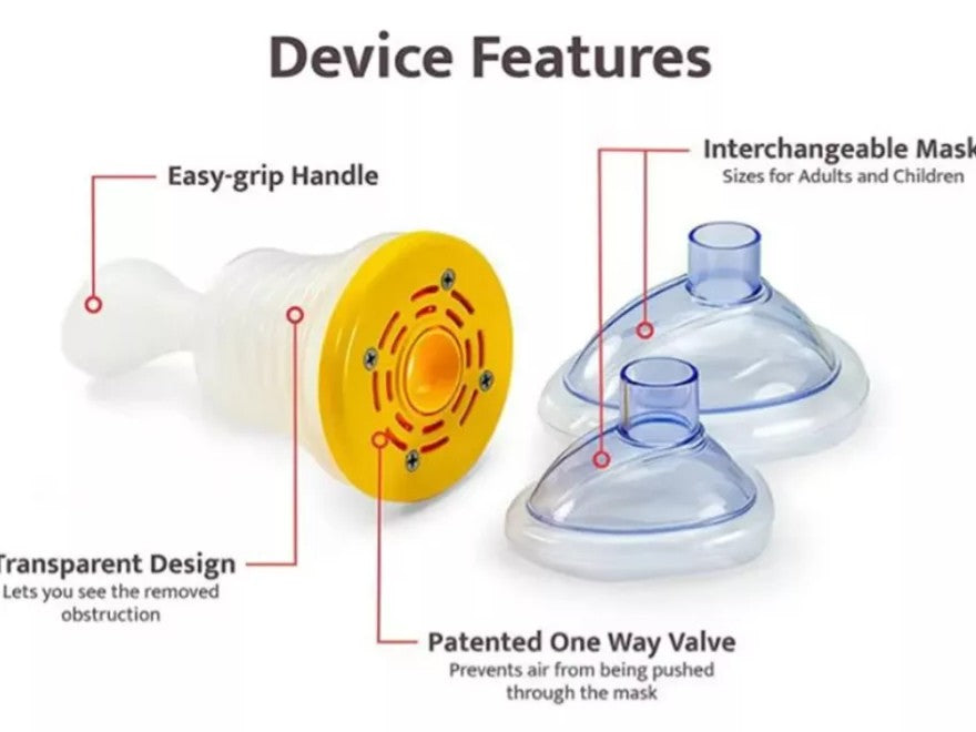 Botiquín Atragantamiento Dispositivo Antiasfixia 4 Pzs