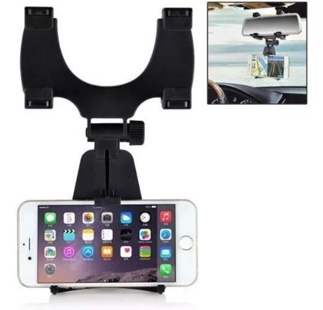 Porta Celular Para Espejo Retrovisor Universal / Eshopviña