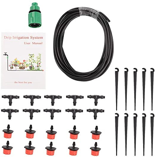 Manguera Con Sistema De Riego Pulverizado Para Jardín Patio