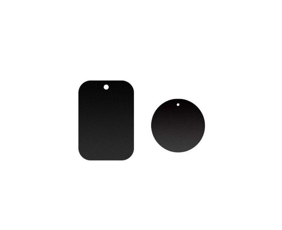 Set 2 Placas Metálica Para Soporte Imán De Celular