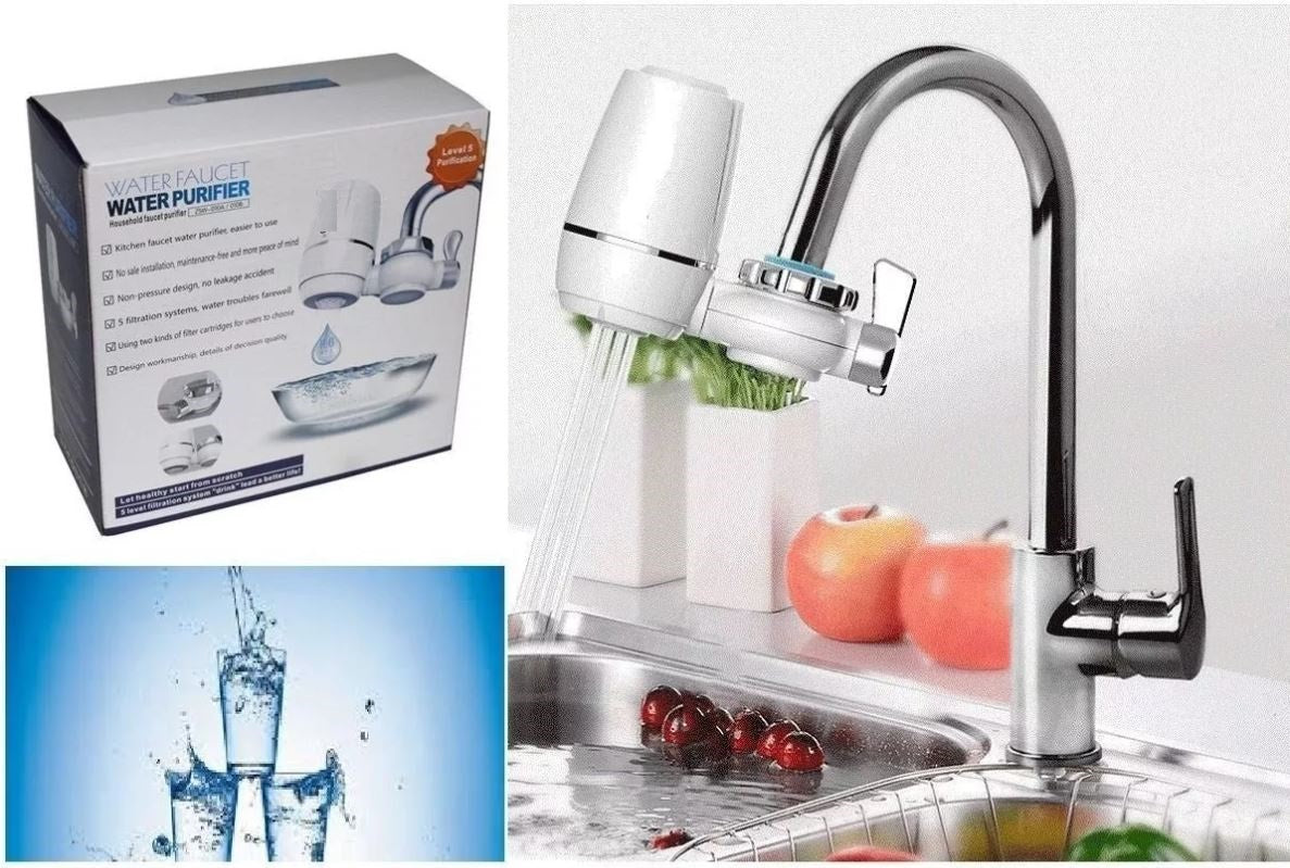 Purificador De Agua Filtro Cloro Llave / Eshopviña