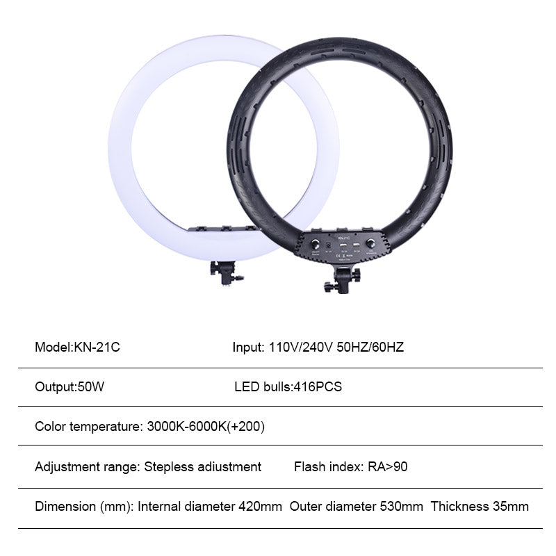 Aro De Luz Led 45cm Profesional Trípode 2.10m Control Remoto