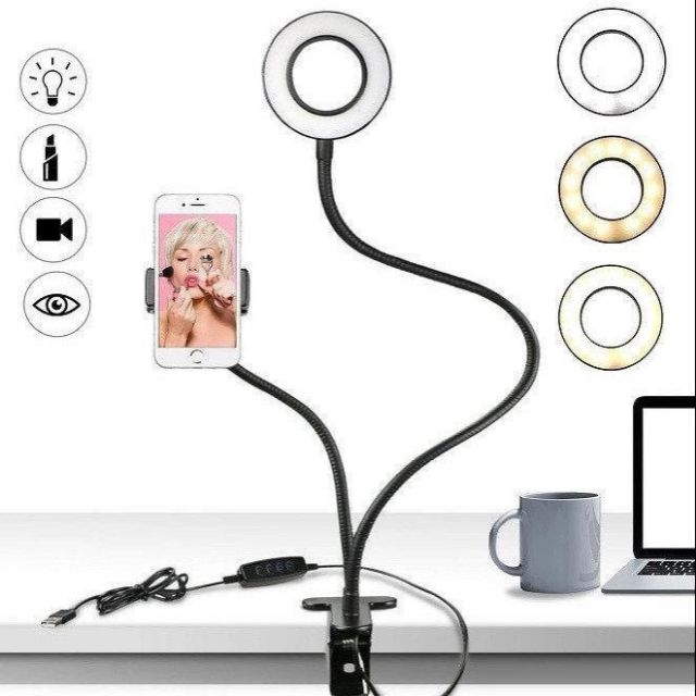 Aro De Luz Led 2 En 1 Fotografía Led Selfie Tik Tok