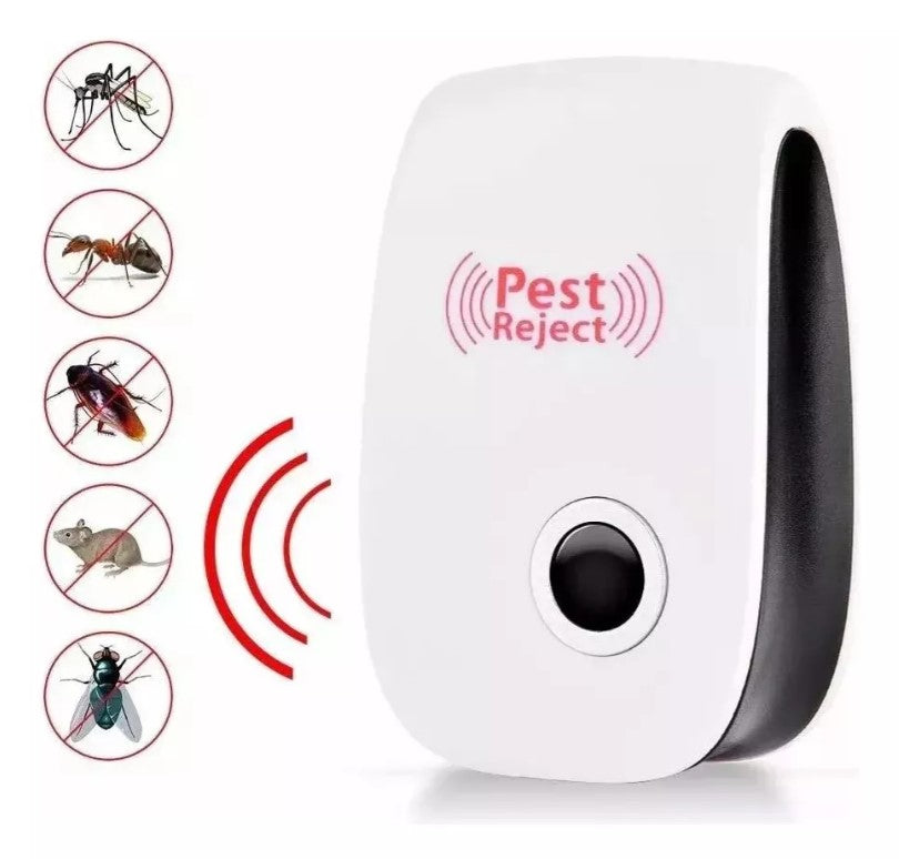 Repelente Ultra Sónico Para Insectos Y Roedores Casa Bodegas