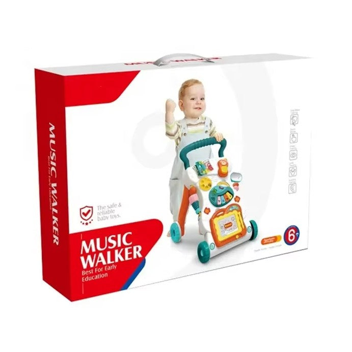 Caminadora Bebe Musical Correpasillos Andador Para Niños