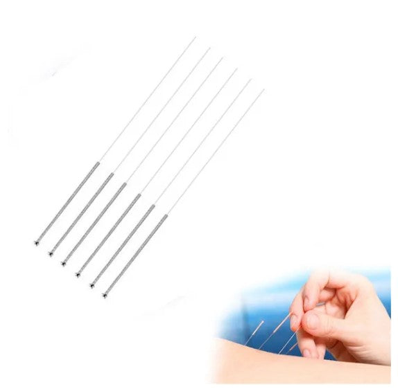 Agujas Desechables Para Acupuntura Esteriles 500 U Aplicador