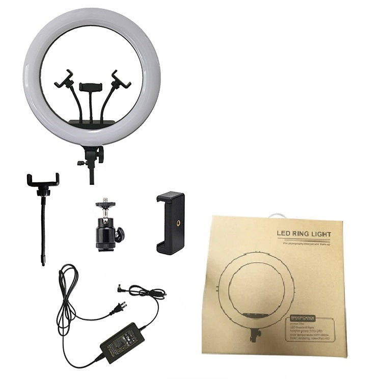 Aro De Luz Led 45cm Profesional Trípode 2.10m Control Remoto