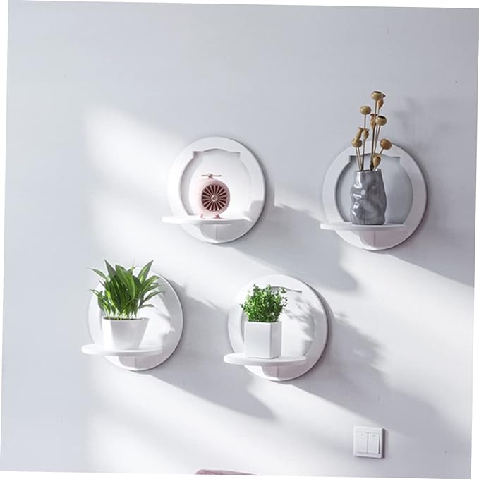 Repisas Decorativas Hexagonal Estante Flotante De Pared