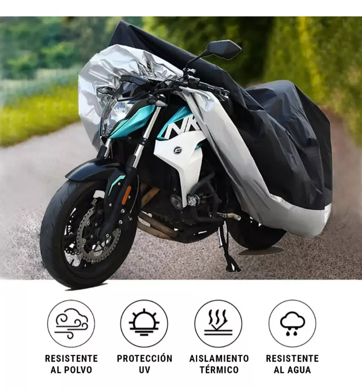 Carpa Cubre Moto Impermeable Funda Protector Impermeable Uv