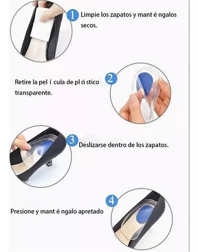 Plantilla Gel Ortopédica Talonera Espolón Hombre / Eshopviña