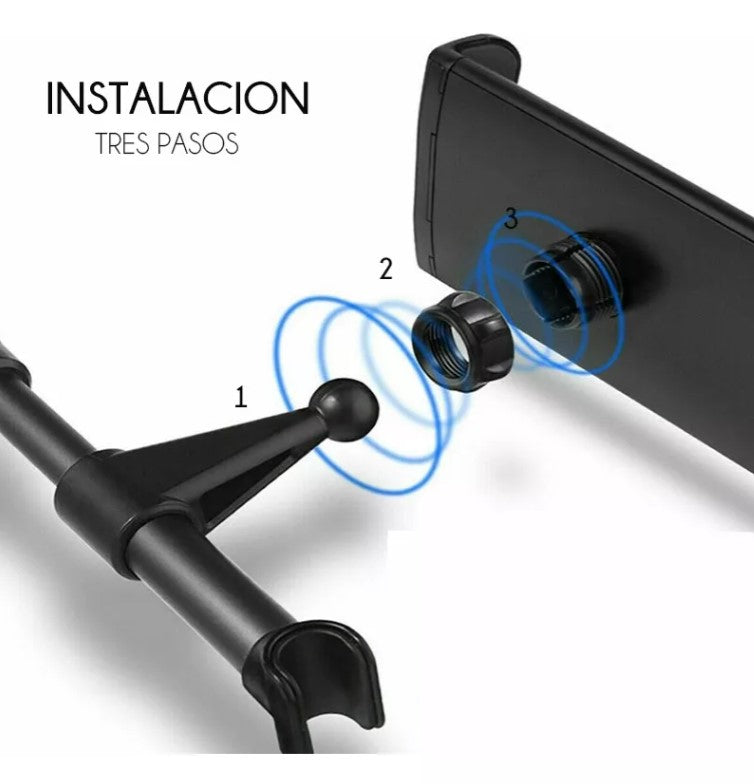 Soporte De Asiento Auto Para Tablet, Teléfono, Consolas