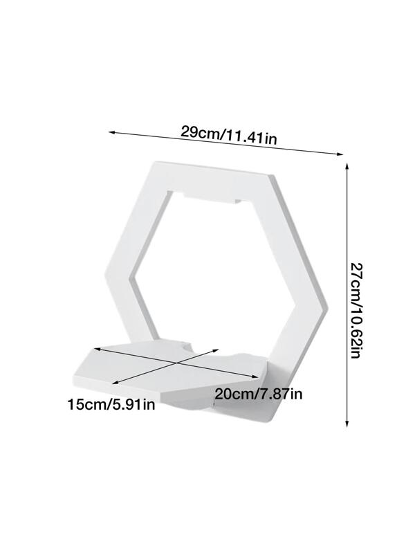 Repisas Decorativas Hexagonal Estante Flotante De Pared