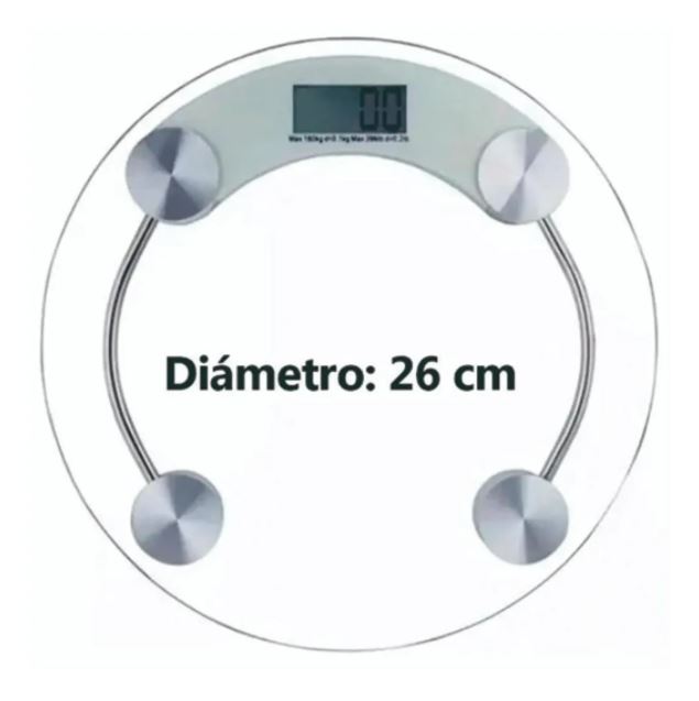 Pesa Digital Vidrio Templado 150kg / Eshopviña