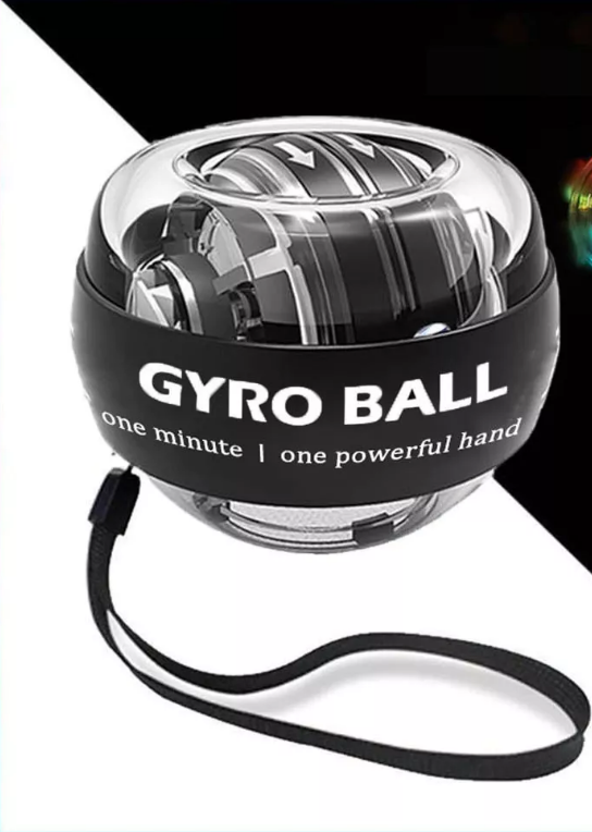 Ejercitador Muñeca Brazo Mano Multicolor Giroscopio Gyroball