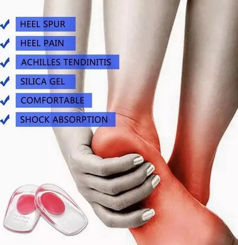 Plantilla Gel Ortopédica Talonera Espolón Mujer / Eshopviña