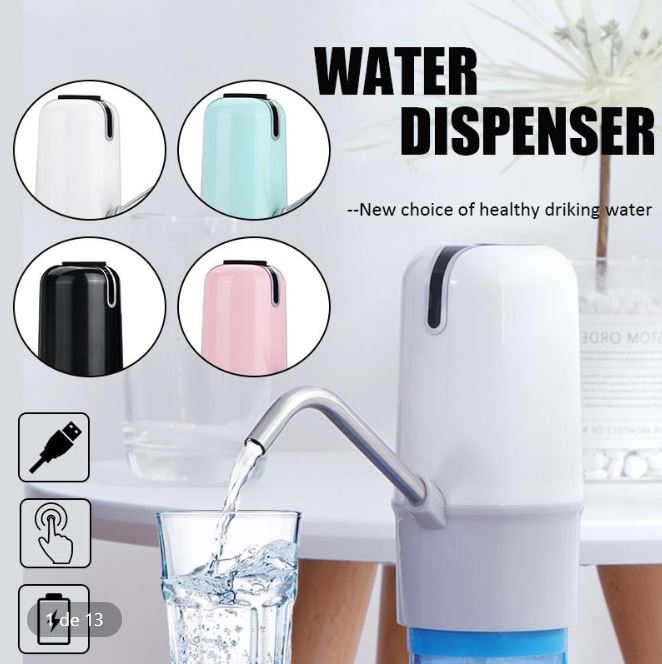Dispensador Recargable De Agua Bomba Botellón / Eshopviña