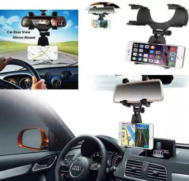 Porta Celular Para Espejo Retrovisor Universal / Eshopviña
