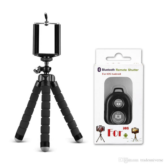 Tripode Celular Flexible Control Remoto Bluetooth